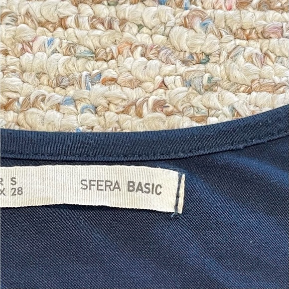 Sequin tank - navy blue - Picture 2 of 5